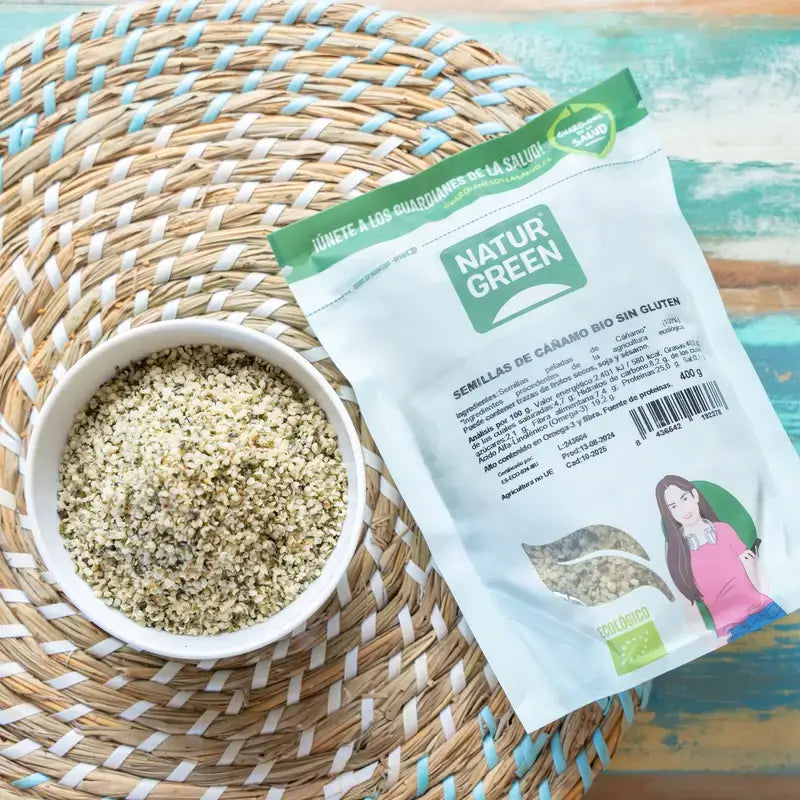 Naturgreen Hanfsamen Bio, 400 g