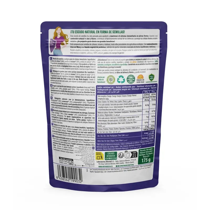 Naturgreen Bio-Samen für Ihr Immunsystem, 175 Gramm
