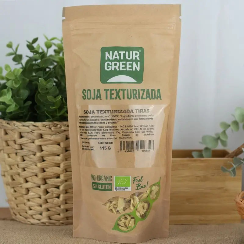 Naturgreen Texturierte Sojastreifen Bio, 115