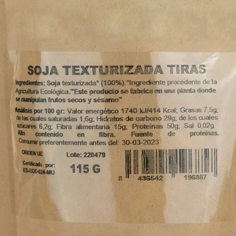 Naturgreen Texturierte Sojastreifen Bio, 115