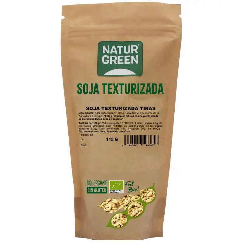 Naturgreen Texturierte Sojastreifen Bio, 115