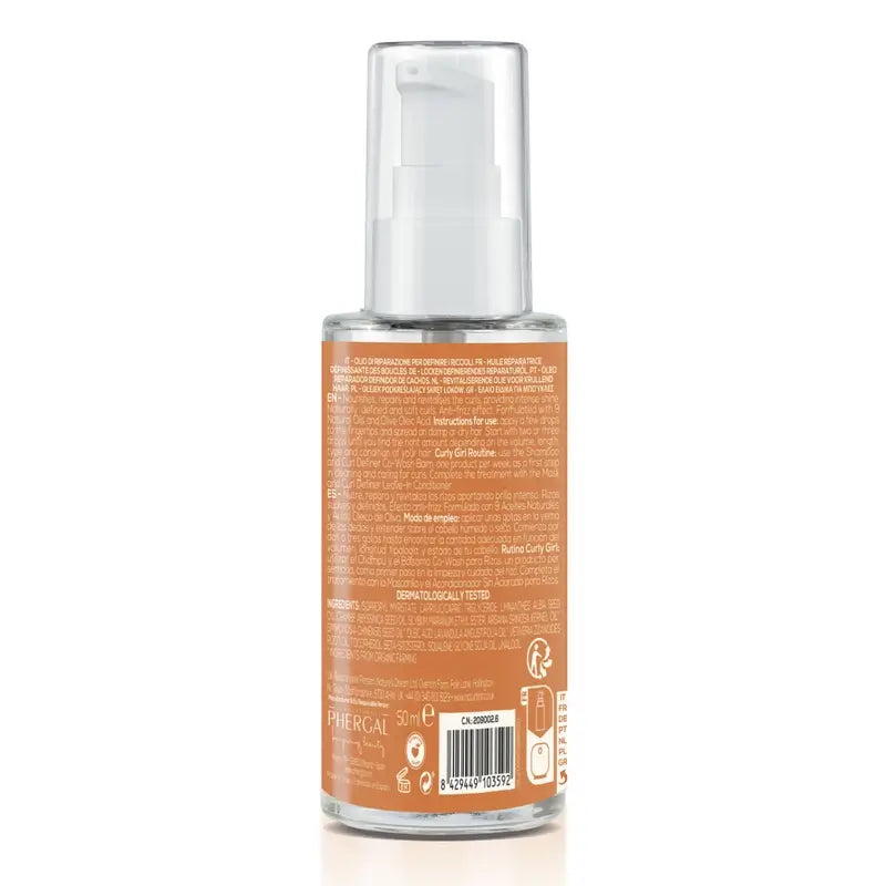 Naturtint Natural Curl Defining Repairing Öl 50Ml