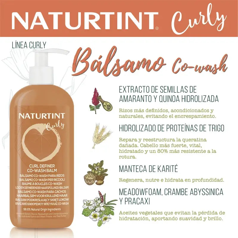 Naturtint Co-Wash Curly Naturbalsam 330Ml