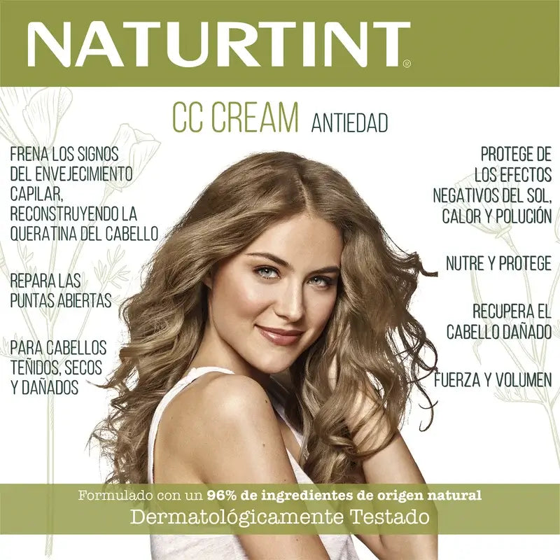 Naturtint Cc Creme Intensive Reparatur Anti-Ageing 200 Ml