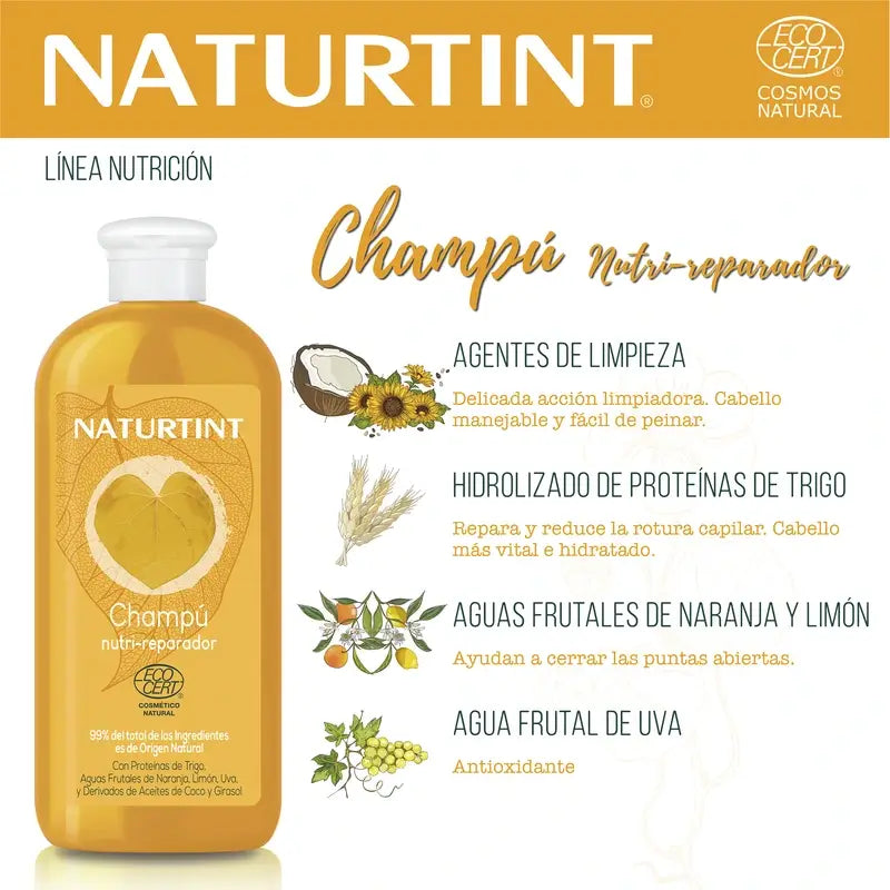 Naturtint Natural Repair Pflegendes Shampoo 330 Ml