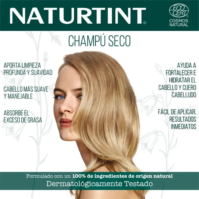 Naturtint Natural Dry Shampoo Volumen Stärke 20Ml