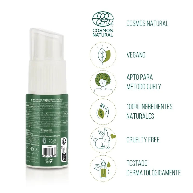 Naturtint Natural Dry Shampoo Volumen Stärke 20Ml