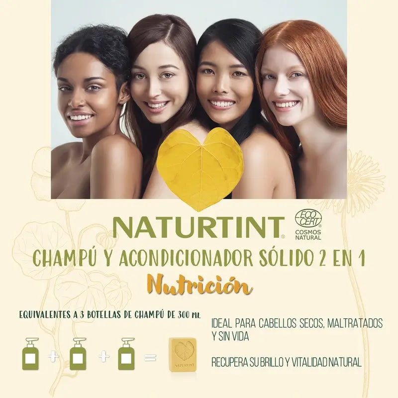Naturtint Natürlich Pflegendes Festes Shampoo 330Ml