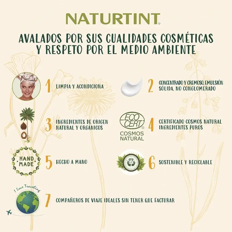 Naturtint Natürlich Pflegendes Festes Shampoo 330Ml