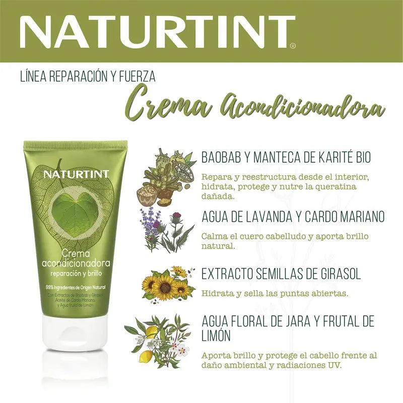 Naturtint Repair & Glanz-Pflegecreme 150Ml
