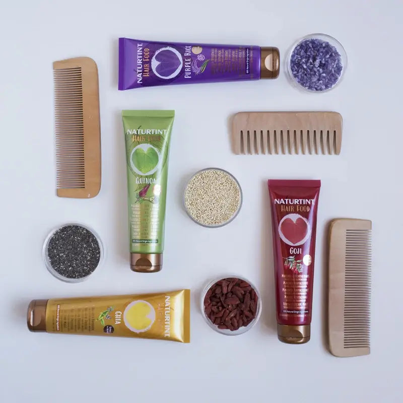 Naturtint Hair Food Mask Lila Reis150 Ml