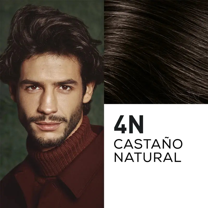 Naturtint Men Dauerhafte Haar- und Bartfärbung für Männer 4N Ammoniakfrei - Naturbraun