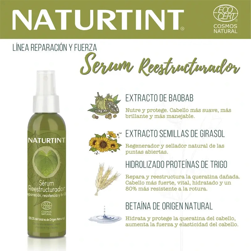 Naturtint Natürliches Restrukturierungsserum 125Ml