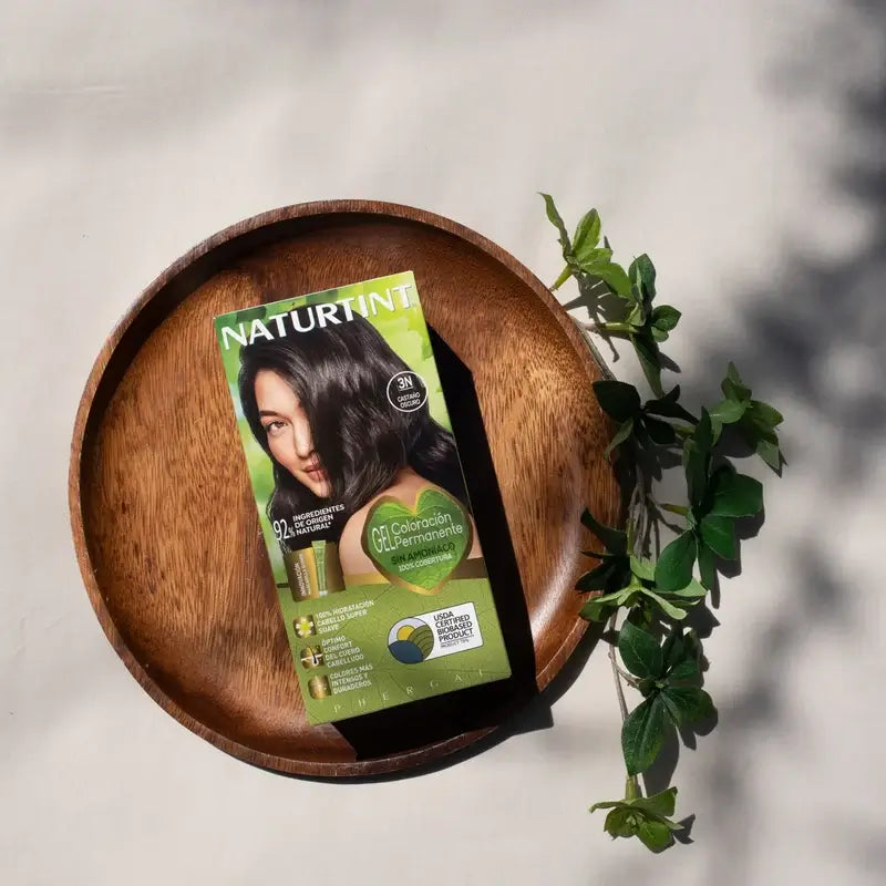 Naturtint Permanentes Färbemittel ohne Ammoniak 3N - Dunkelbraun