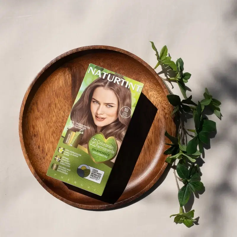 Naturtint Permanente Färbung Permanente Färbung Ammoniakfrei 6G - Goldenes Dunkelblond