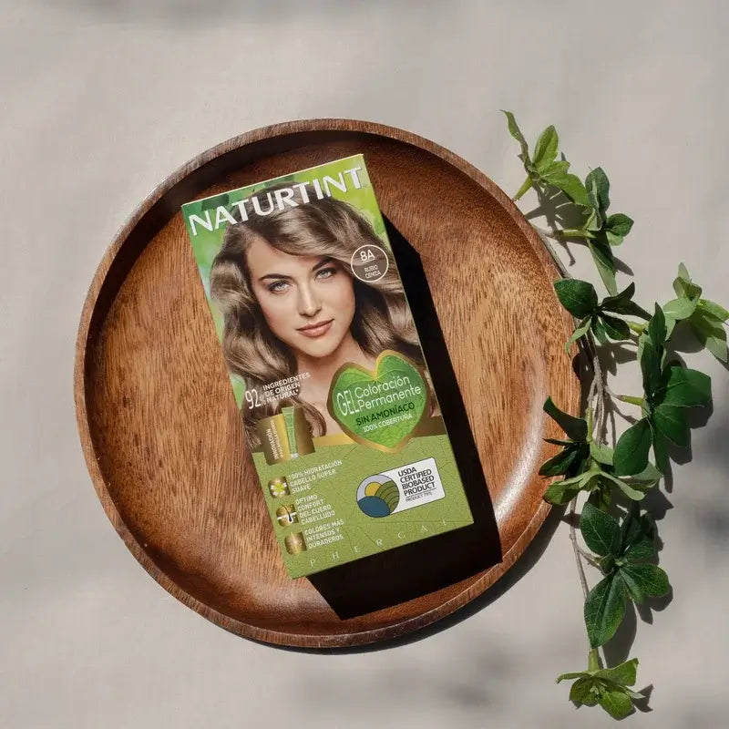 Naturtint Dauerhafte Färbung Ammoniakfreie Haarfarbe 8A - Aschblond