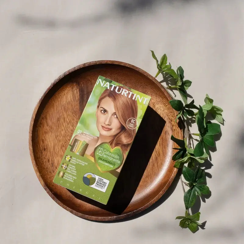 Naturtint Permanente Färbung Permanente Färbung Ammoniakfrei 8C - Kupferblond