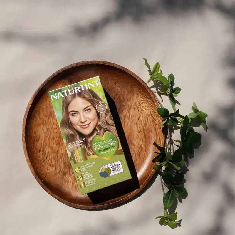 Naturtint Permanente Färbung Permanente Färbung Ammoniakfreier Farbstoff 8N - Weizenblond