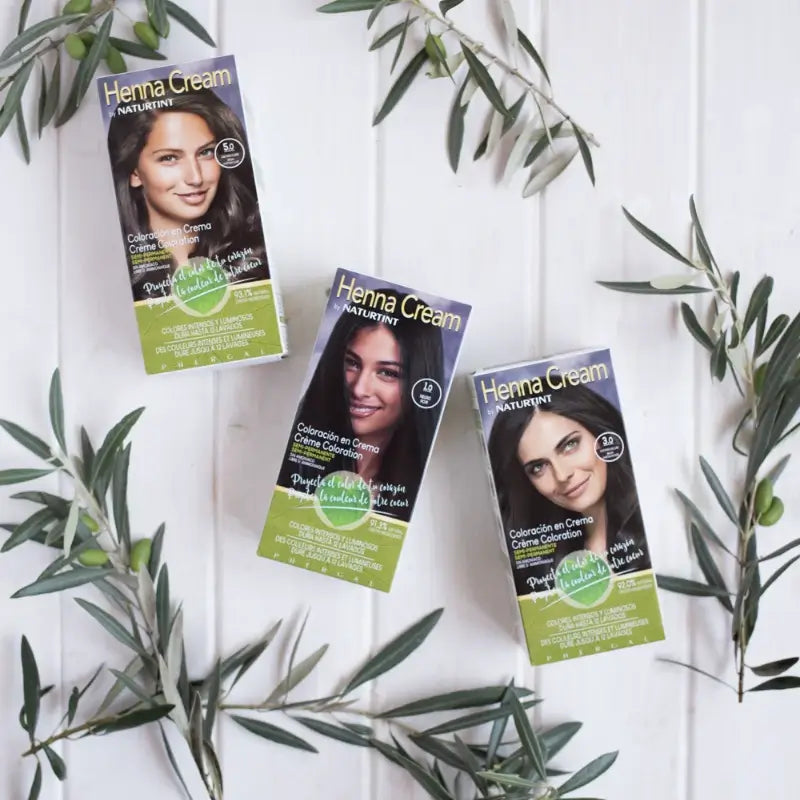 Naturtint Henna Creme Semi-Permanent Natürliche Färbung Ammoniakfrei Haarfarbe 7.3 Golden Blonde