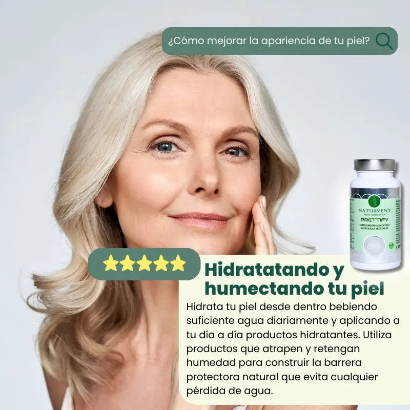 Naturvent Anti-Falten Prettify, 60 Kapseln
