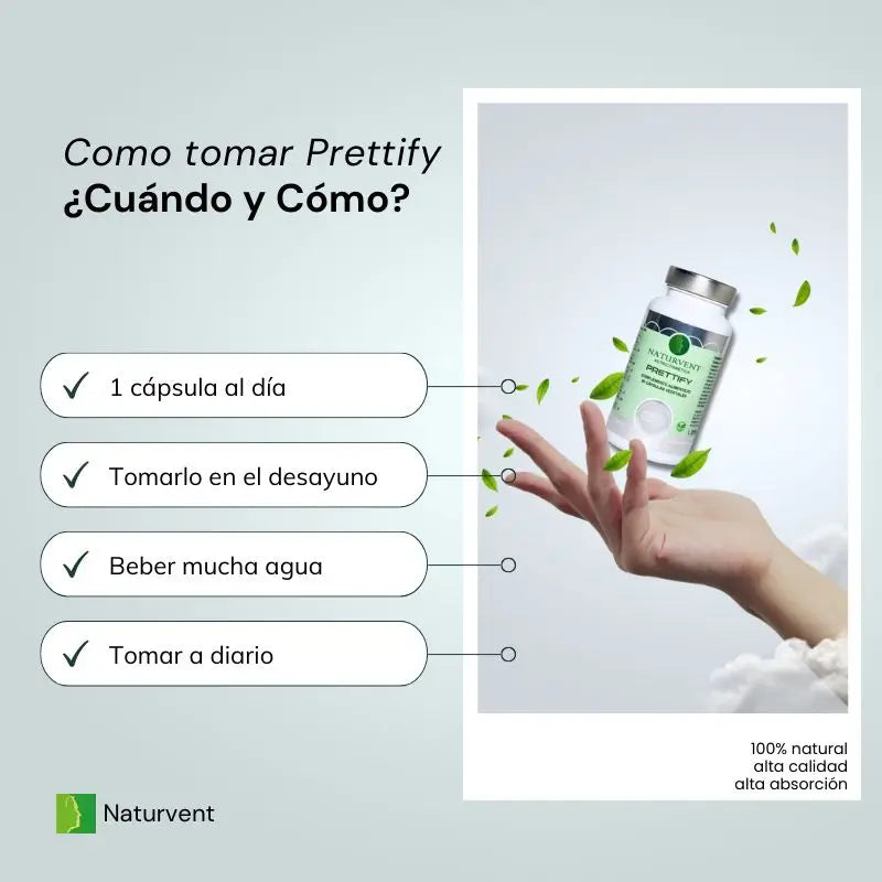 Naturvent Anti-Falten Prettify, 60 Kapseln