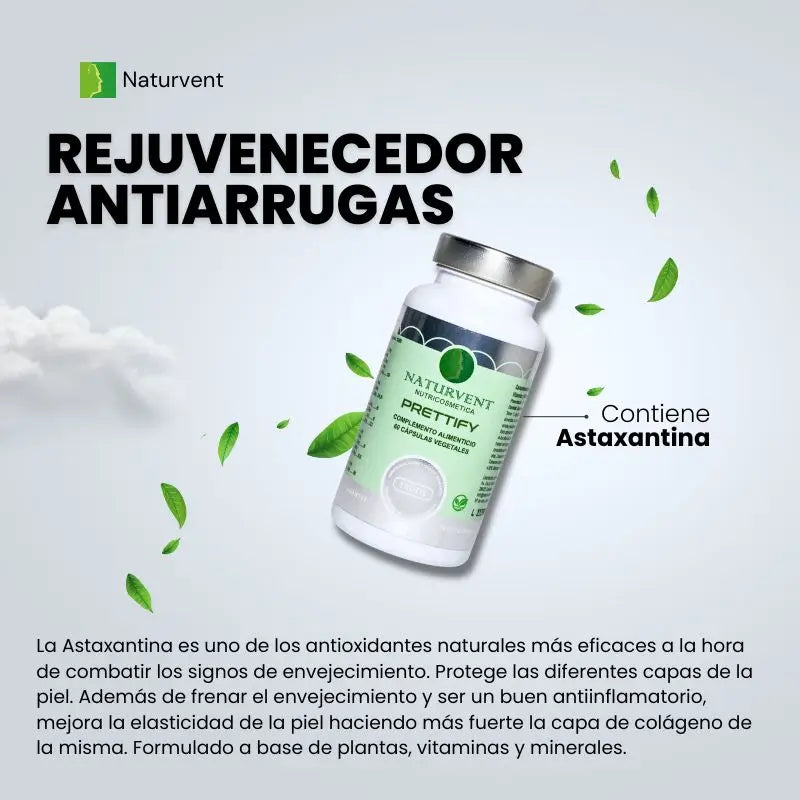 Naturvent Anti-Falten Prettify, 60 Kapseln