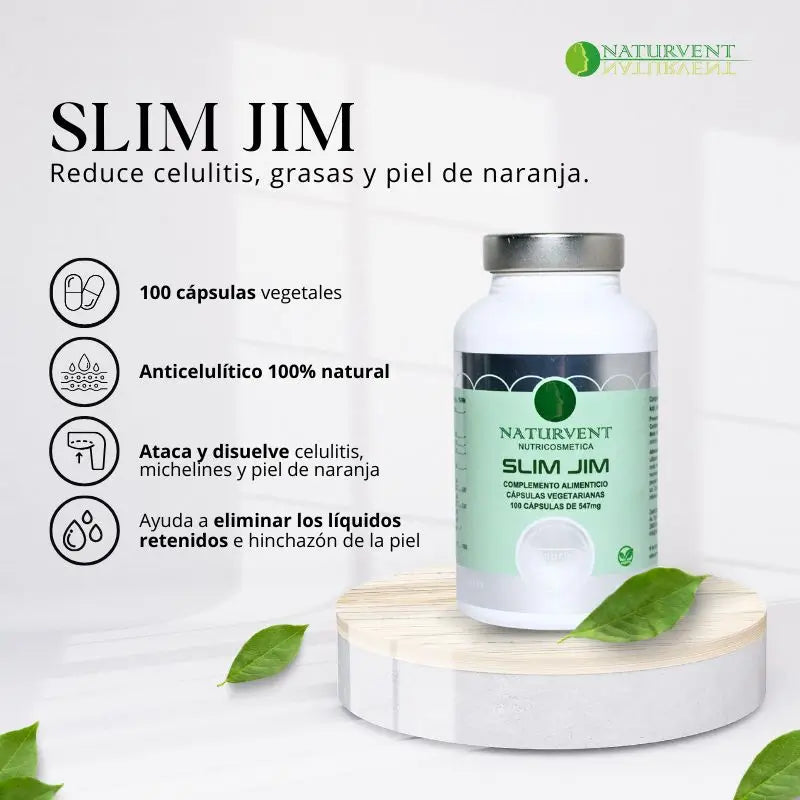 Naturvent Anti-Cellulite Slim Jim, 100 Kapseln