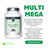 Naturvent Multivitamine Multi Mega Multivitamin, 90 Kapseln