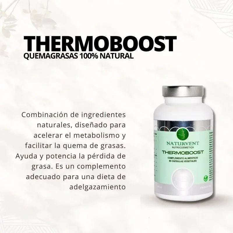 Naturvent Thermoboost Fettverbrenner, 90 Kapseln