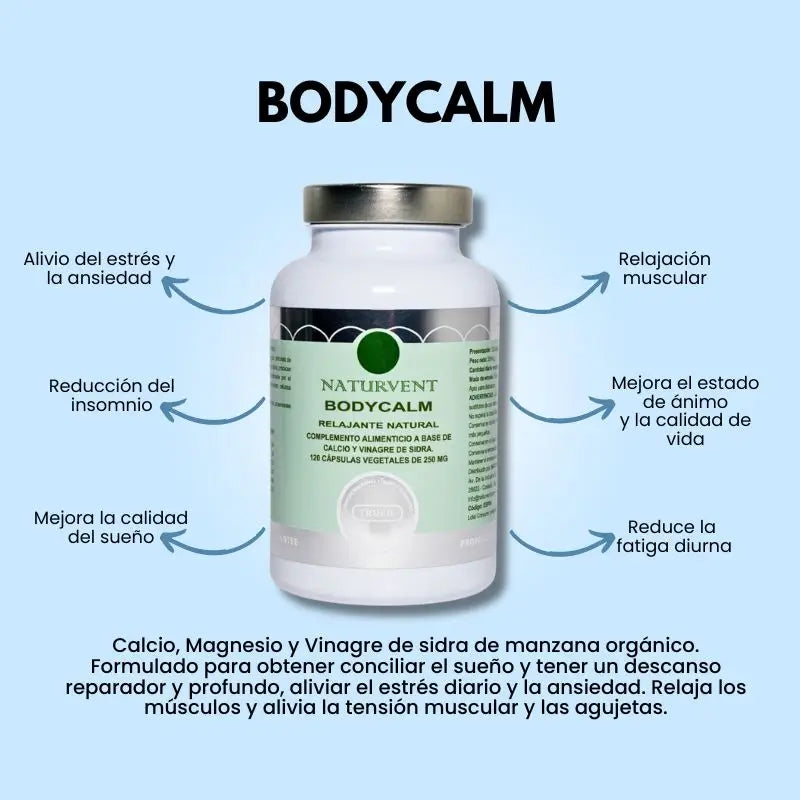 Naturvent Bodycalm Entspannend, 120 Kapseln