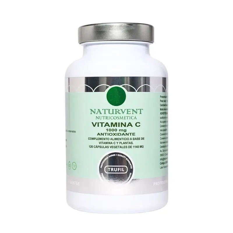 Naturvent Vitamine Vitamin C, 120 Kapseln