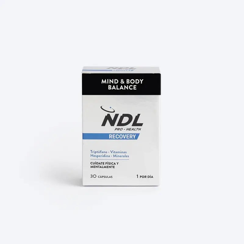 NDL Pro-Health Mind & Body Balance, Tryptophan mit Magnesium und Vitamin B6, 30 Kapseln
