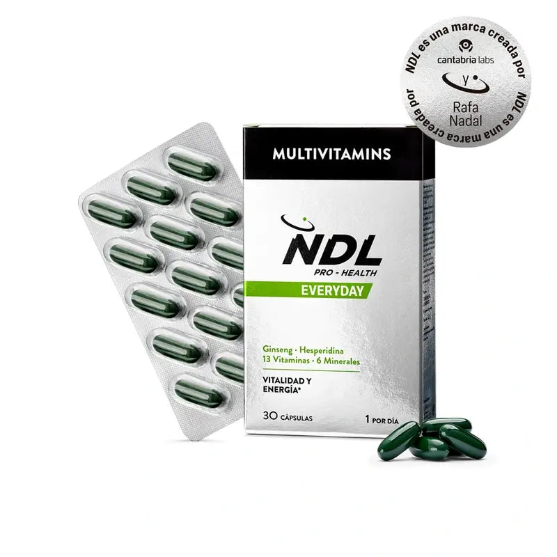 NDL Pro-Gesundheit Multivitamine, 30 Kapseln