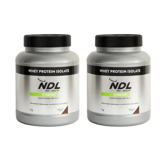 Ndl Pro-Gesundheit Molkenprotein-Isolat - Isolat Protein, Schokolade Fusion, 2X1 Kg