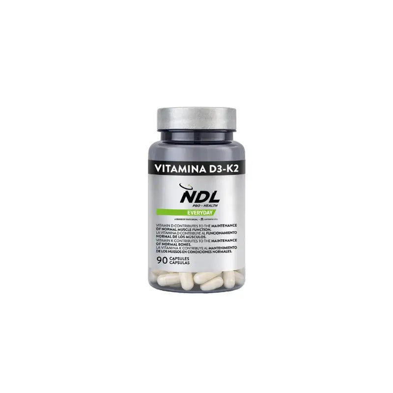 Ndl Pro-Health  Vitamin D3 und K2, 90 Kapseln