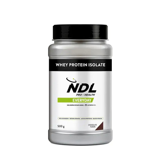 Ndl Pro-Gesundheit Molkenprotein-Isolat - Isoliertes Protein, Schokoladenfusion, 500 g