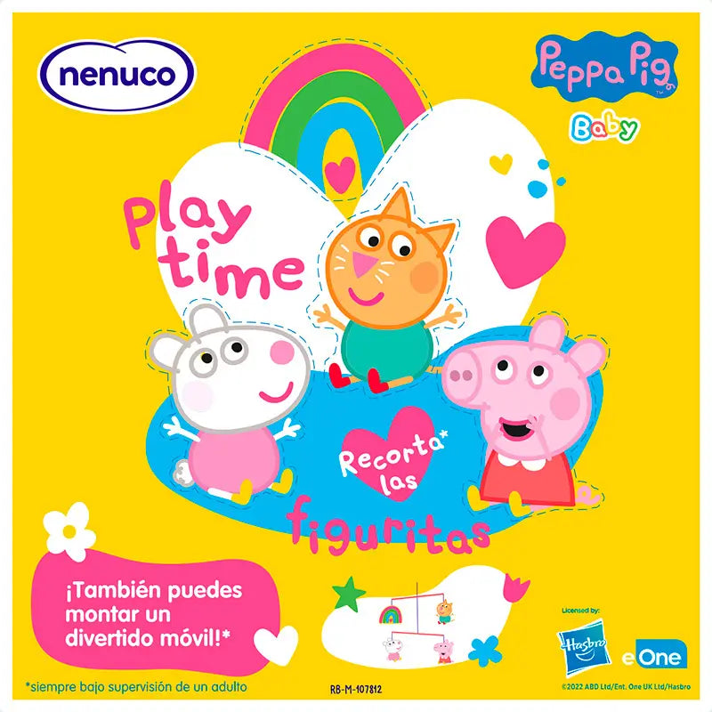 Nenuco Peppa Pig Eau de Toilette, 240 ml + Geschenkglas