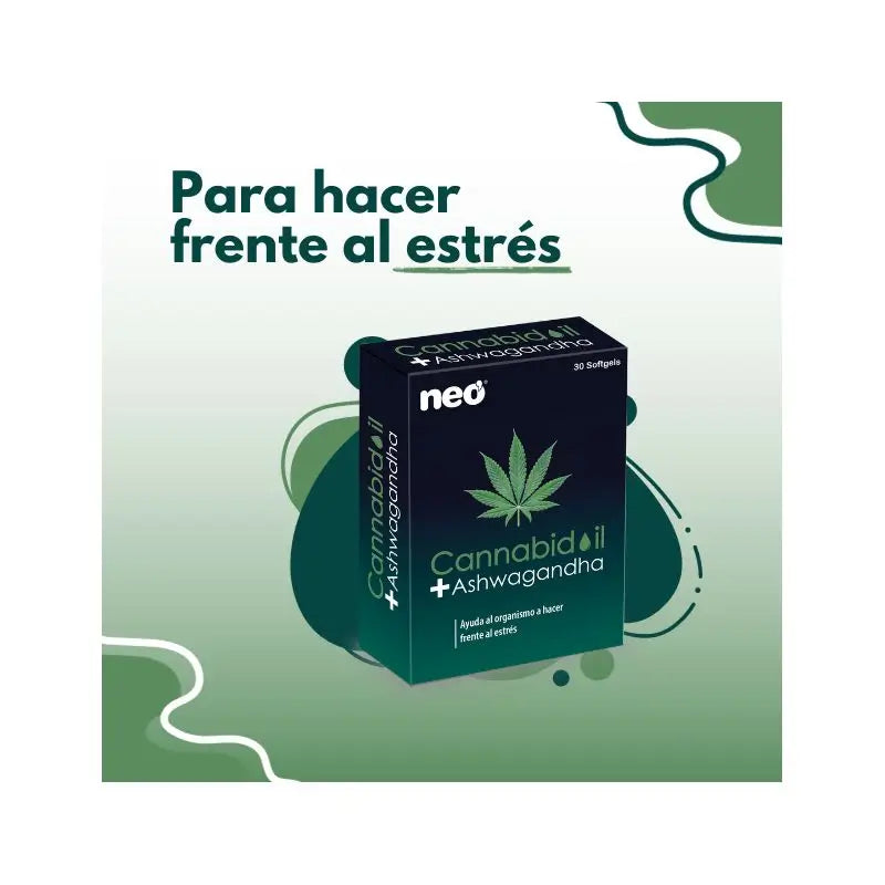 Neo Cannabidoil Ashwagandha, 30 Kapseln