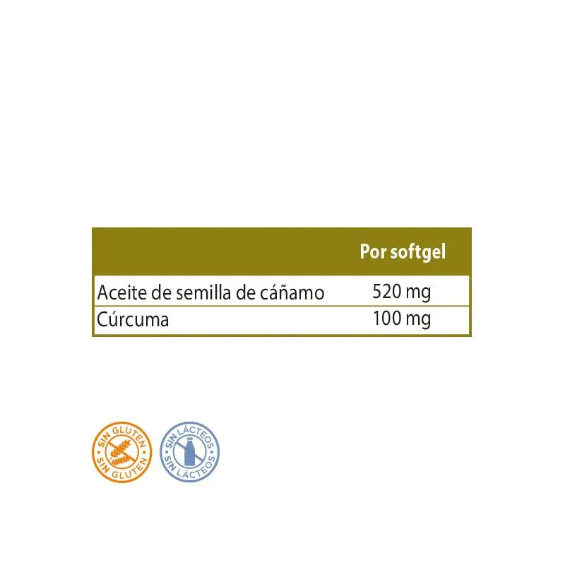 Neo Cannabidoil Kurkuma, 30 Kapseln
