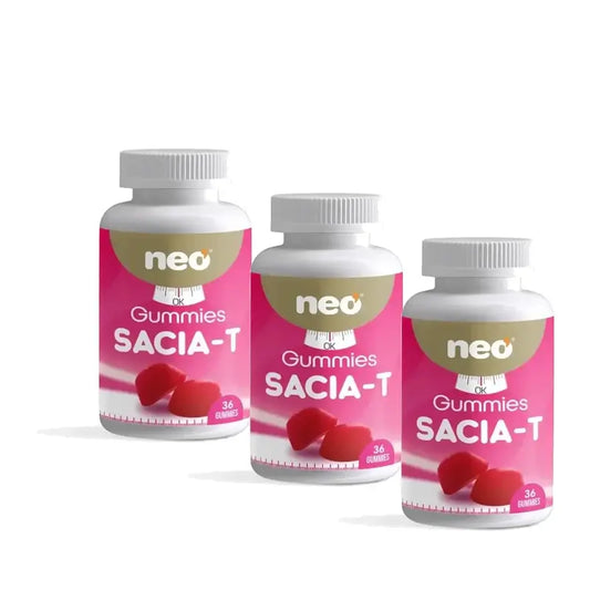 Neo Sacia-T Gummies, 36 Gummibärchen, 3er-Pack