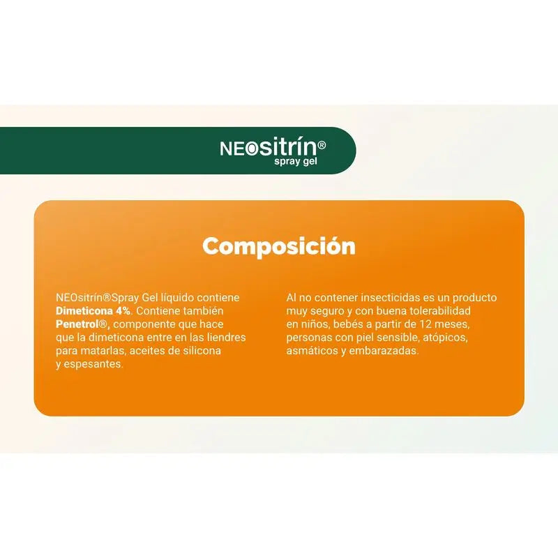NEOsitrin® Anti-Läuse Flüssig-Gel-Spray 60 ml