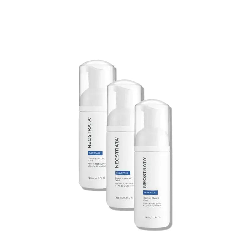 Neostrata Resurface Cleansing Foam 20% AHA 125 ml, pack of 3