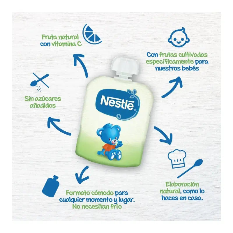 Nestlé Banane-Apfel-Sachet, 4X90g
