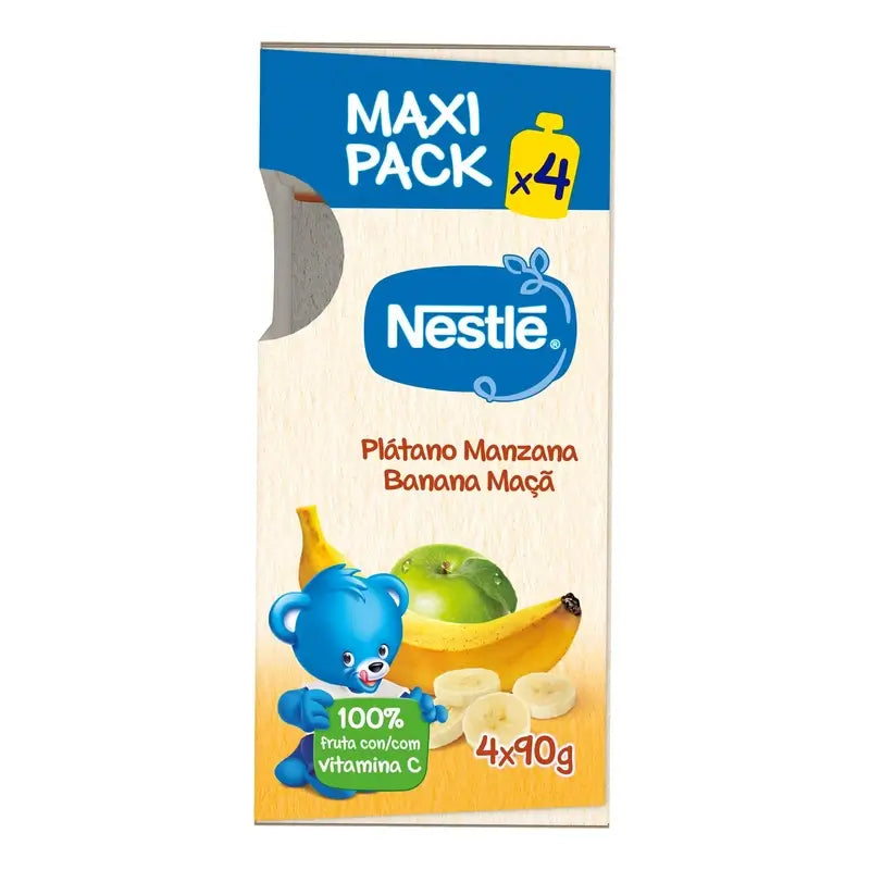 Nestlé Banane-Apfel-Sachet, 4X90g