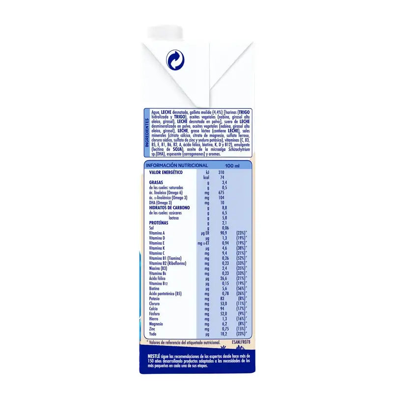 Nestlé Nativa Wachstumskekse 3 Jahre, 1L