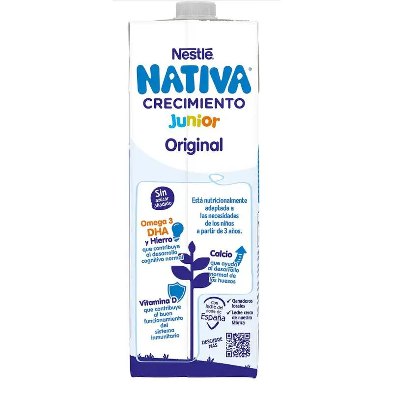 Nestlé Nativa Junior Wachstum Original 3 Jahre, 1L