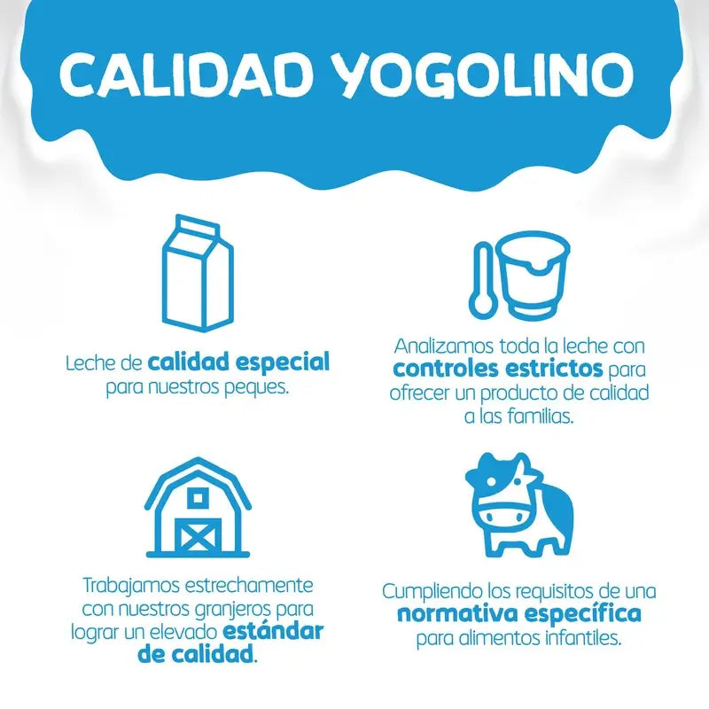 Nestlé Yogolino Vanillegeschmack Vanillepudding-Desserts, 4X100 g