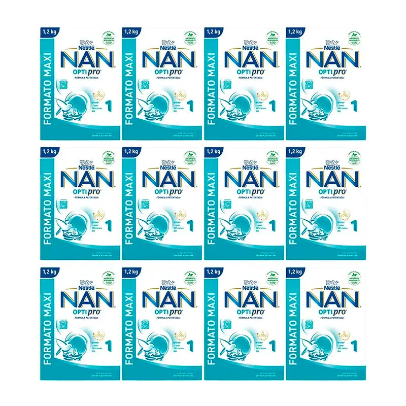 Nestlé Nan Optipro 1 Vorzugsmilch, 12X1200 g