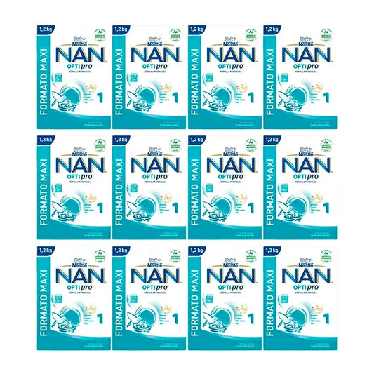 Nestlé Nan Optipro 1 Vorzugsmilch, 12X1200 g