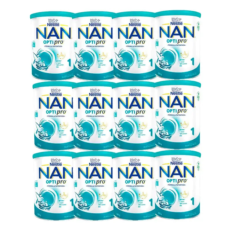 Nestlé Nan Optipro 1 Vorzugsmilch, 12X800 g